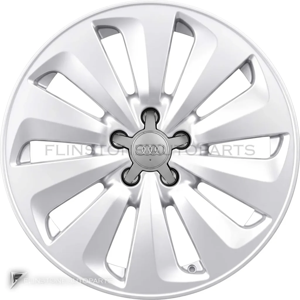 ล้อแท้ Audi 10 Arm Turbine ขอบ 18 นิ้ว รุ่น A8 4H สี Diamond Silver