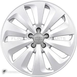 正品轮毂 Audi 10 Arm Turbine 边框 18 英寸车型 A8 4H 颜色 Diamond Silver