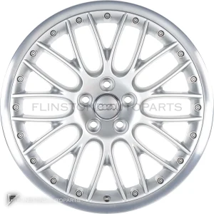 正品轮毂 Audi 10 Double Spoke 边框 19 英寸车型 TT 8J 颜色 Silver