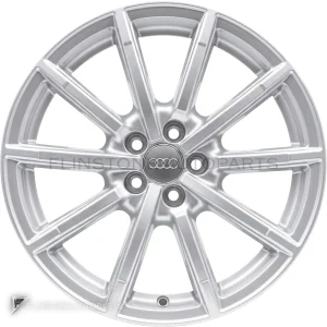 正品轮毂 Audi 10 Spoke Design 边框 17 英寸车型 A1 8X
