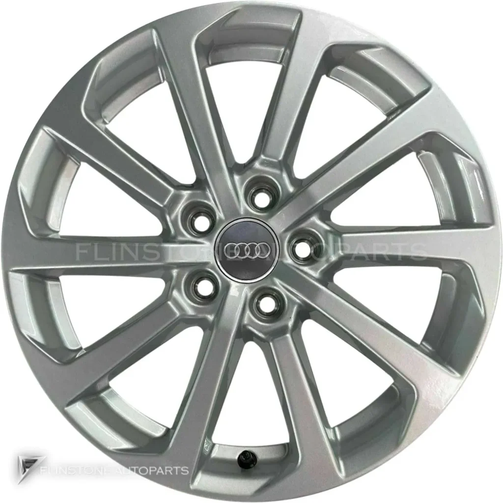 ล้อแท้ Audi 10 Spoke Rotor ขอบ 17 นิ้ว รุ่น A3 8V สี Diamond Silver