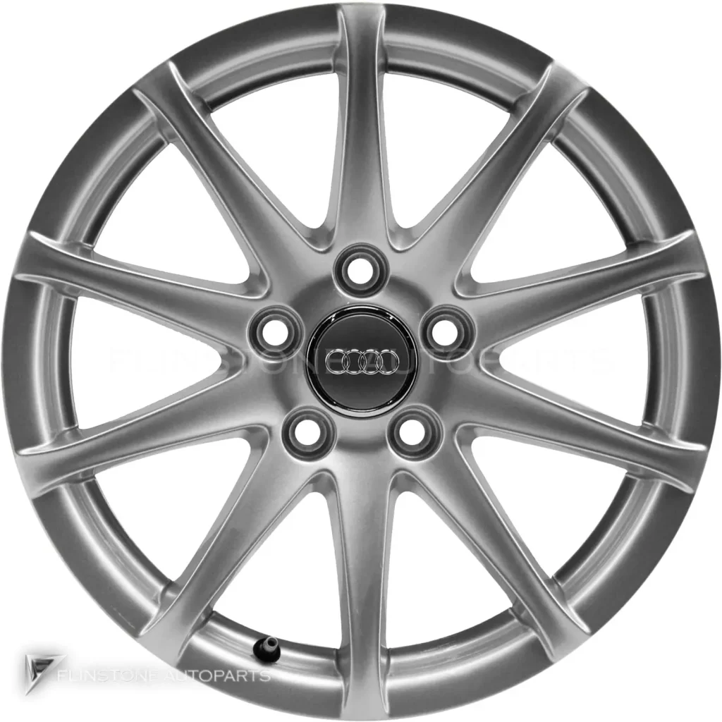 ล้อแท้ Audi 10 Spoke ขอบ 16 นิ้ว รุ่น TT 8J สี Diamond Silver