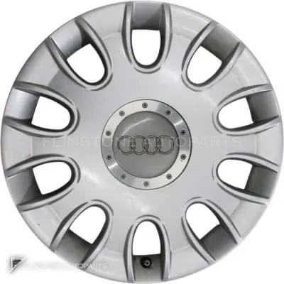 ล้อแท้นำเข้า Audi 10 Spoke ขอบ 17 นิ้ว รุ่น A8 4E สี Avus Silver