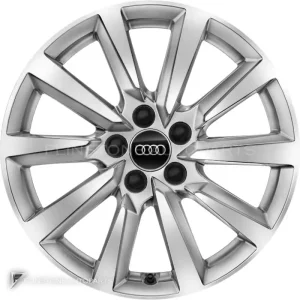 正品轮毂 Audi 10 Spoke 边框 16 英寸车型 A1 82A 颜色 Diamond Silver