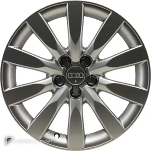正品轮毂 Audi 10 Spoke 边框 16 英寸车型 A1 8X 颜色 Diamond Silver