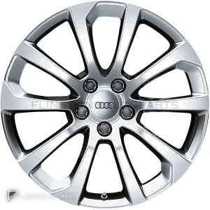 正品轮毂 Audi 10 Spoke 边框 18 英寸车型 A4 8K