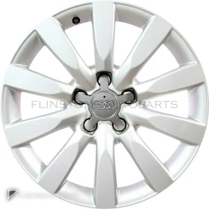 正品轮毂 Audi 10 Spoke 边框 17 英寸车型 A4 8K 颜色 Diamond Silver