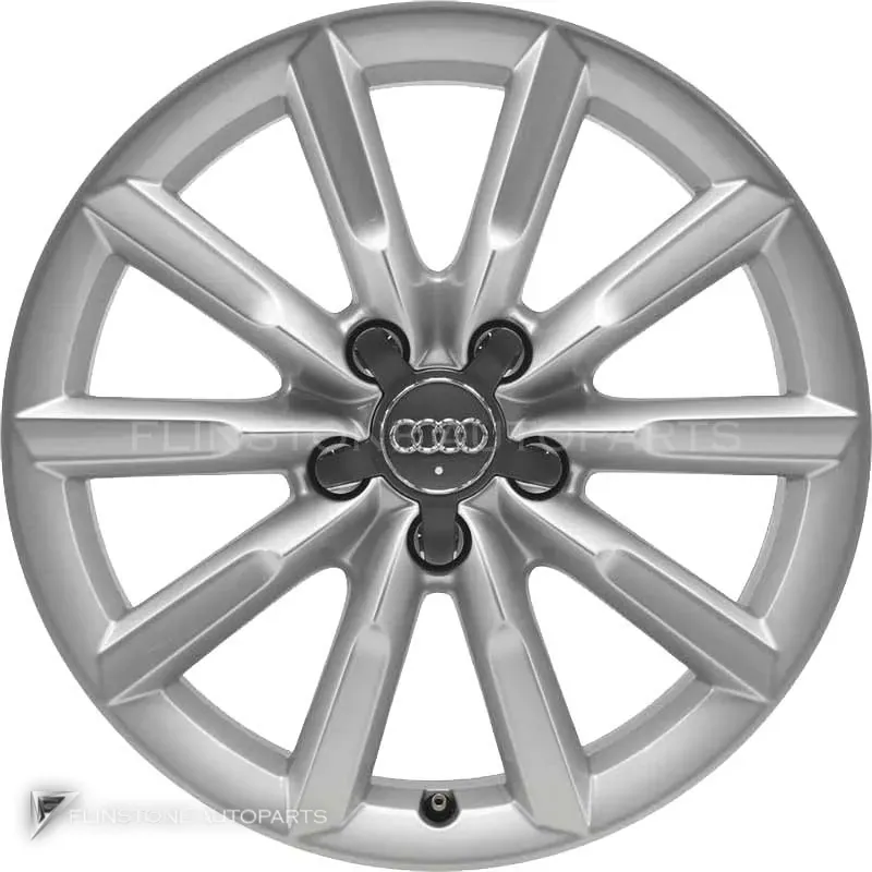ล้อแท้ Audi 10 Spoke ขอบ 17 นิ้ว รุ่น Q3 8U สี Diamond Silver