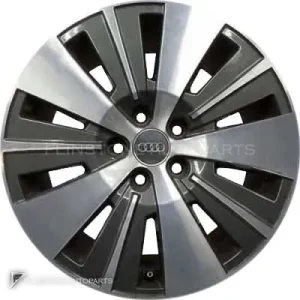 正品轮毂 Audi 10 Spoke 边框 17 英寸车型 A3 8V 颜色 Graphite Grey with Diamond Cut