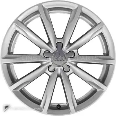 ล้อแท้ Audi 10 Spoke ขอบ 18 นิ้ว รุ่น A6 4F สี Diamond Silver