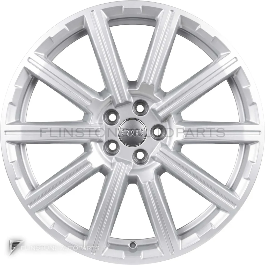 ล้อแท้ Audi 10 Spoke ขอบ 20 นิ้ว รุ่น Q7 4M สี Diamond Silver