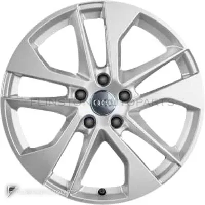 ล้อแท้นำเข้า Audi 10 Spoke ขอบ 18 นิ้ว รุ่น Q2 81A สี Diamond Silver