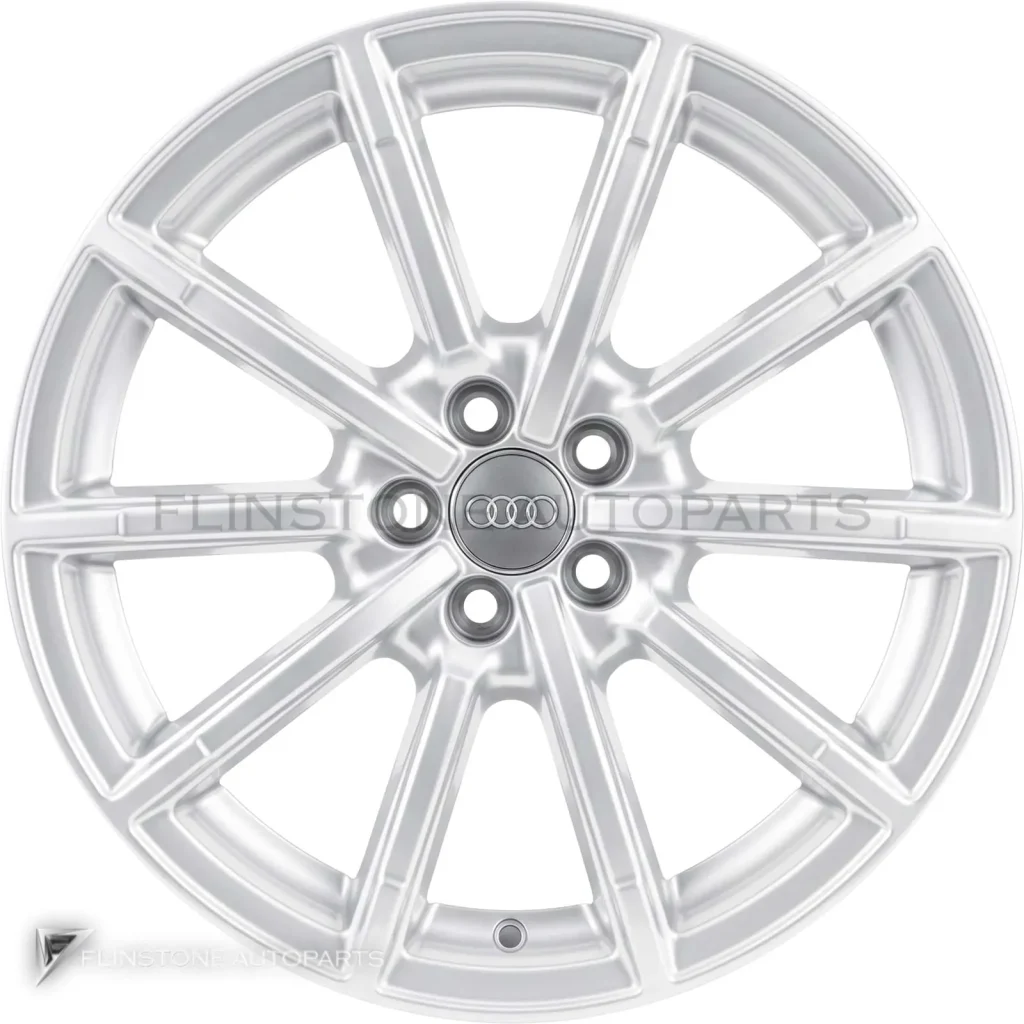 Genuine Wheels Audi 10 Spoke trim 18 inch model A5 8T Colour Silver