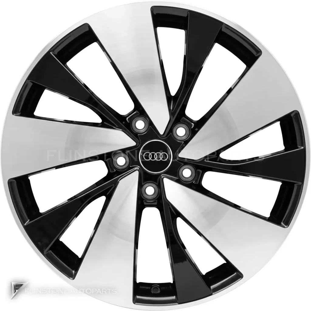 ล้อแท้ Audi 10 Spoke ขอบ 20 นิ้ว รุ่น Q6 85H สี Phantom Black with Diamond Cut