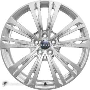 正品轮毂 Audi 10 Spoke 边框 20 英寸车型 TT 4N 颜色 Diamond Silver