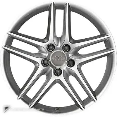 ล้อแท้นำเข้า Audi 10 Spoke ขอบ 18 นิ้ว รุ่น TT 8N สี Brilliant Silver