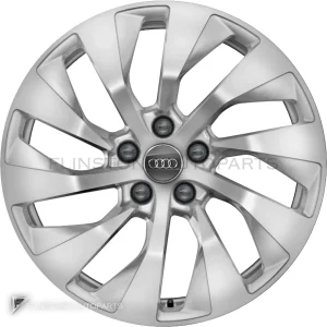 正品轮毂 Audi 10 Spoke 边框 18 英寸车型 A7 4K8 颜色 Diamond Silver