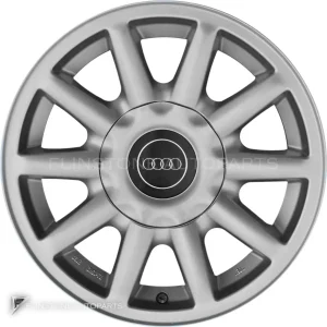 正品轮毂 Audi 10 Spoke 边框 15 英寸车型 80 8A 颜色 Pearl Grey