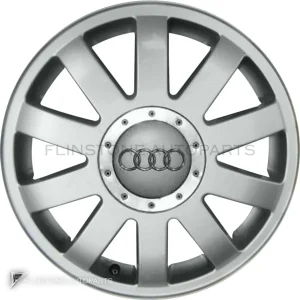 正品轮毂 Audi 10 Spoke 边框 16 英寸车型 A6 4B 颜色 Avus Silver