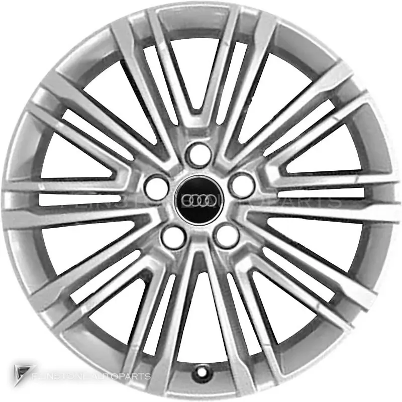 ล้อแท้ Audi 10 V Spoke ขอบ 18 นิ้ว รุ่น A3 8V สี Galvano Silver