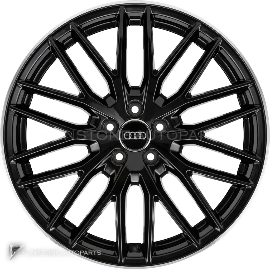 ล้อแท้นำเข้า Audi 10 Y Spoke ขอบ 19 นิ้ว รุ่น Q2 81A สี Gloss Black with Diamond Cut