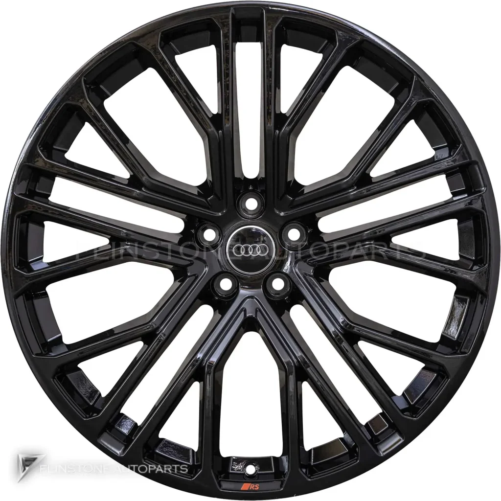 ล้อแท้นำเข้า Audi 10 Y Spoke ขอบ 22 นิ้ว รุ่น Q8 4M8 สี Phantom Black