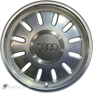 正品轮毂 Audi 12 Hole 边框 16 英寸车型 A8 4D 颜色 Burnished Aluminium
