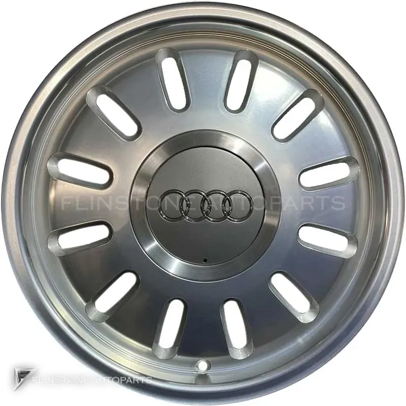 ล้อแท้นำเข้า Audi 12 Hole ขอบ 16 นิ้ว รุ่น A8 4D สี Burnished Aluminium