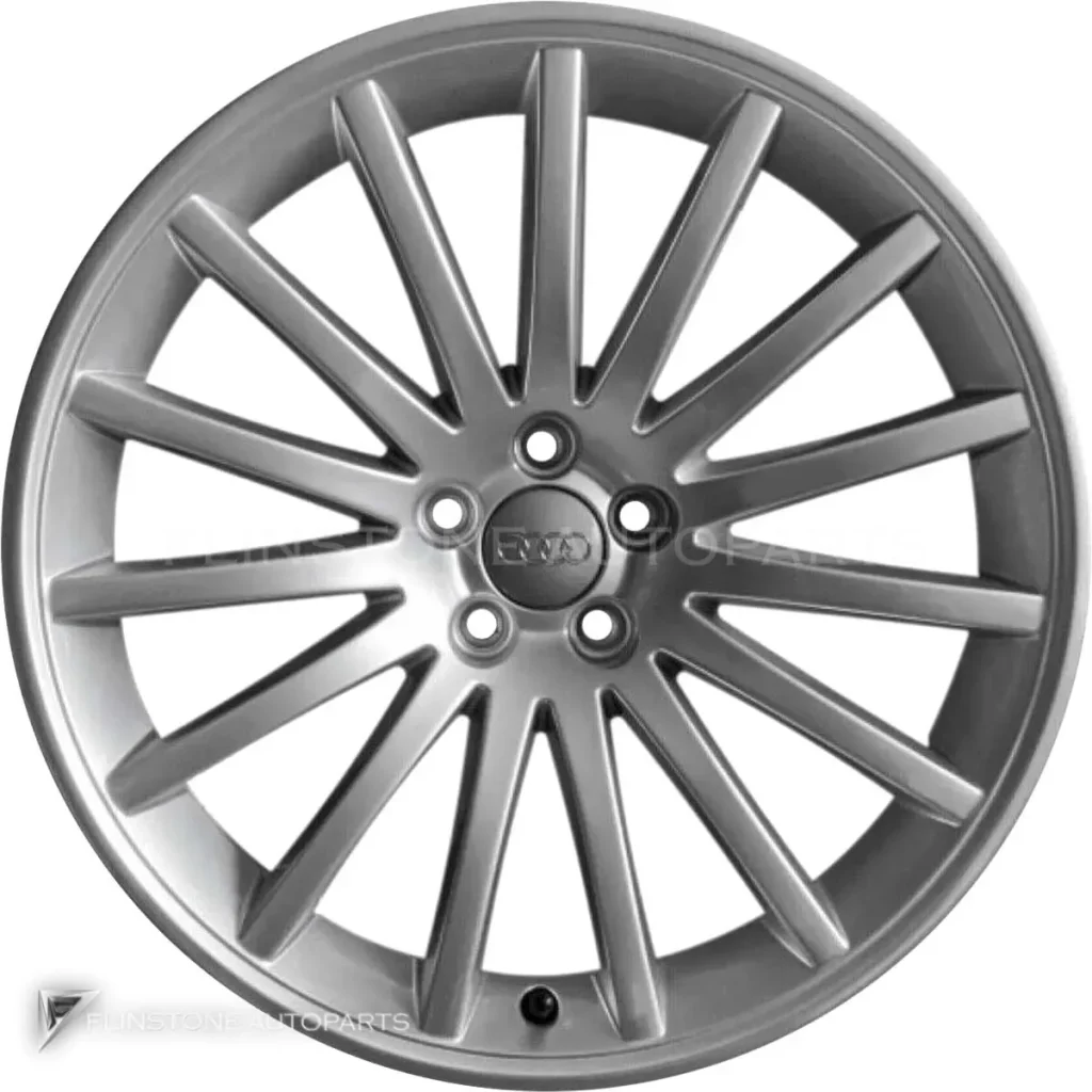 ล้อแท้นำเข้า Audi 15 Spoke Front ขอบ 18 นิ้ว รุ่น TT 8N สี Diamond Silver