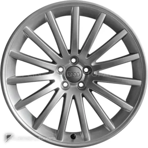 正品轮毂 Audi 15 Spoke Front 边框 18 英寸车型 TT 8N 颜色 Diamond Silver