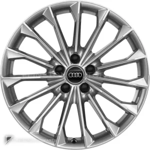 正品轮毂 Audi 15 Spoke 边框 19 英寸车型 TT 4N 颜色 Diamond Silver