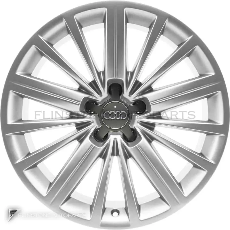 ล้อแท้ Audi 15 Star Spoke ขอบ 18 นิ้ว รุ่น A5 8F สี Diamond Silver