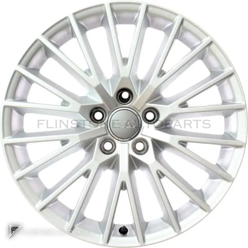 ล้อแท้ Audi 20 V Spoke ขอบ 18 นิ้ว รุ่น TT 8S สี Diamond Silver
