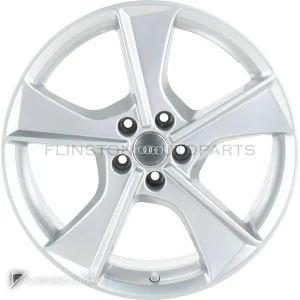正品轮毂 Audi 5 Aero Spoke 边框 19 英寸车型 Q7 4M 颜色 Diamond Silver