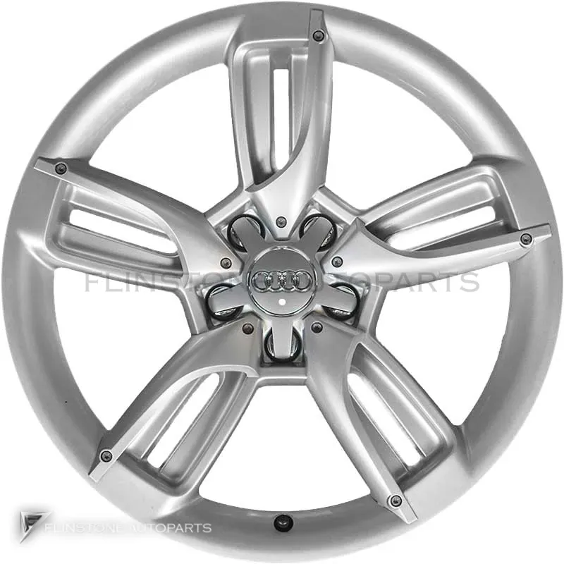 ล้อแท้ Audi 5 Arm Aero Design ขอบ 18 นิ้ว รุ่น A6 4F สี Silver