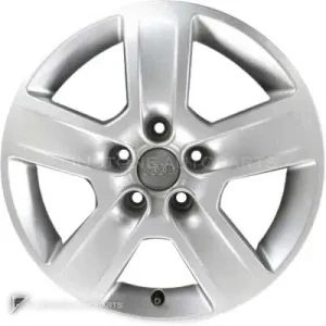 正品轮毂 Audi 5 Arm Aero 边框 16 英寸车型 A4 8E 颜色 Avus Silver