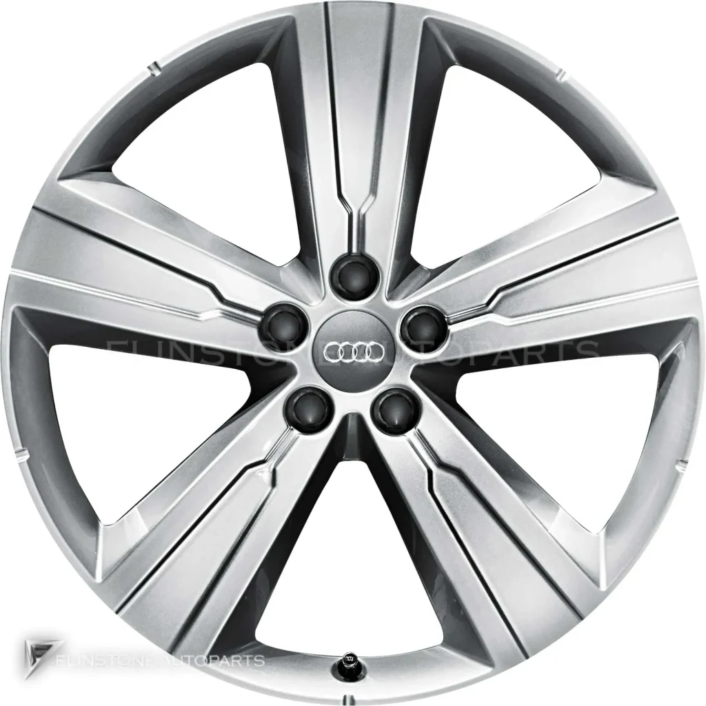 ล้อแท้ Audi 5 Arm Crena ขอบ 20 นิ้ว รุ่น Q7 4M สี Diamond Silver