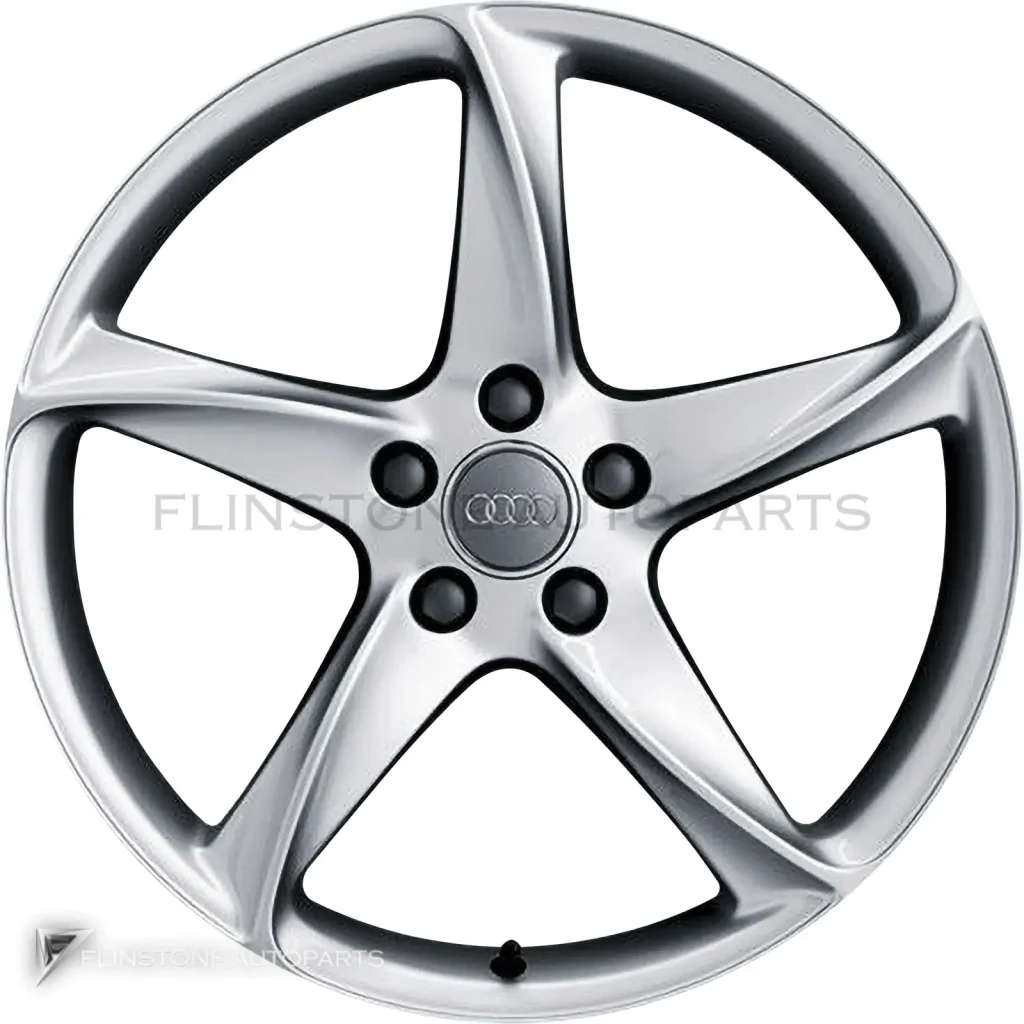 ล้อแท้ Audi 5 Arm Design Turbo ขอบ 19 นิ้ว สี Silver Grey Painted