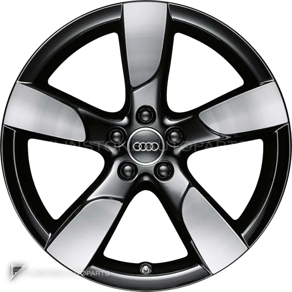 ล้อแท้ Audi 5 Arm Durable ขอบ 19 นิ้ว รุ่น A4 8K สี Gloss Black