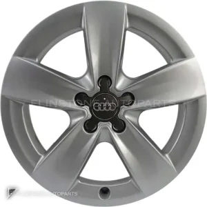 正品轮毂 Audi 5 Arm Dynamic 边框 17 英寸车型 A3 8P 颜色 Galvano Grey