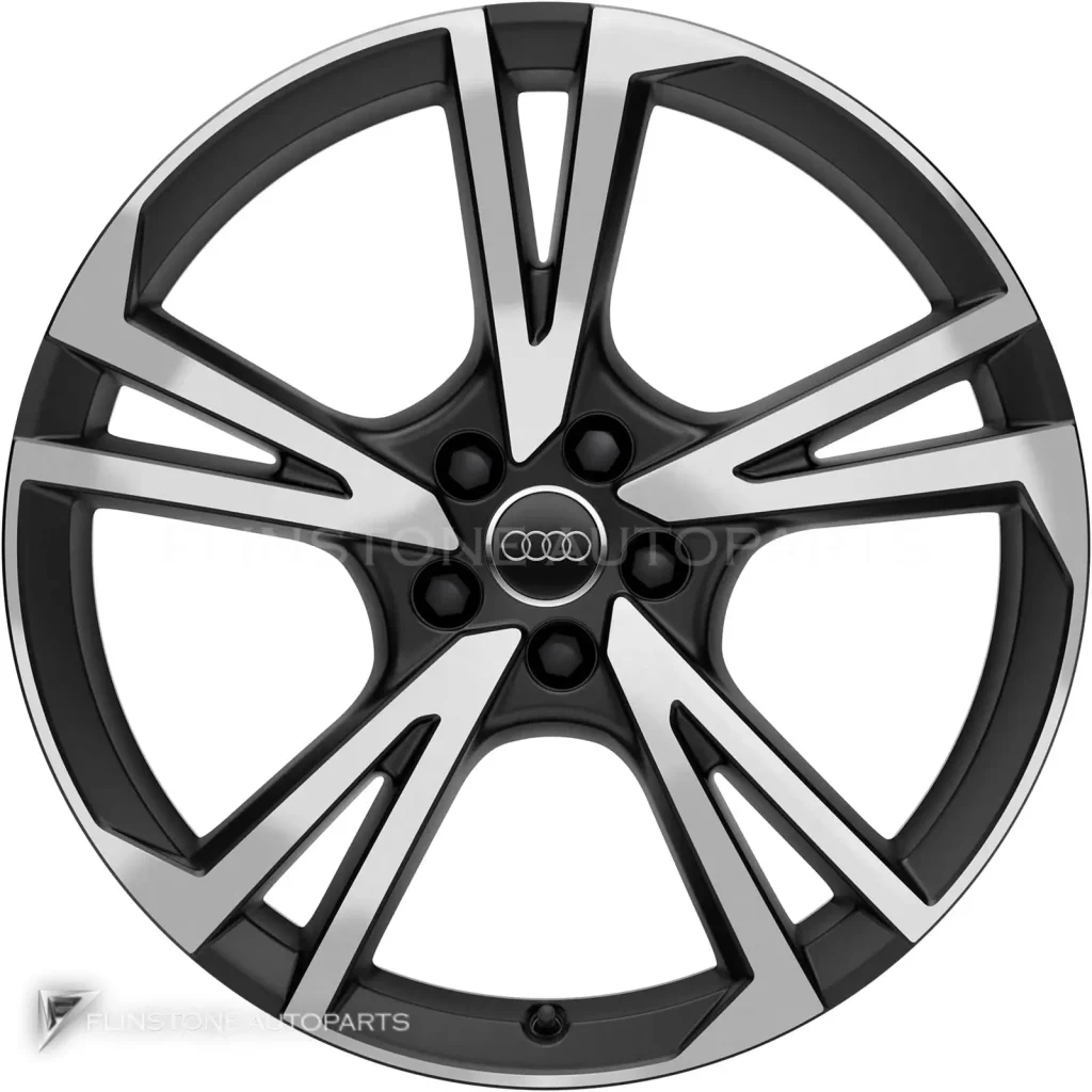 ล้อแท้ Audi 5 Arm Falx ขอบ 19 นิ้ว รุ่น A3 8V สี Matt Black