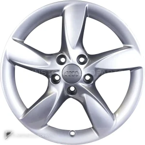 正品轮毂 Audi 5 Arm Helica 边框 17 英寸车型 A6 4G 颜色 Diamond Silver