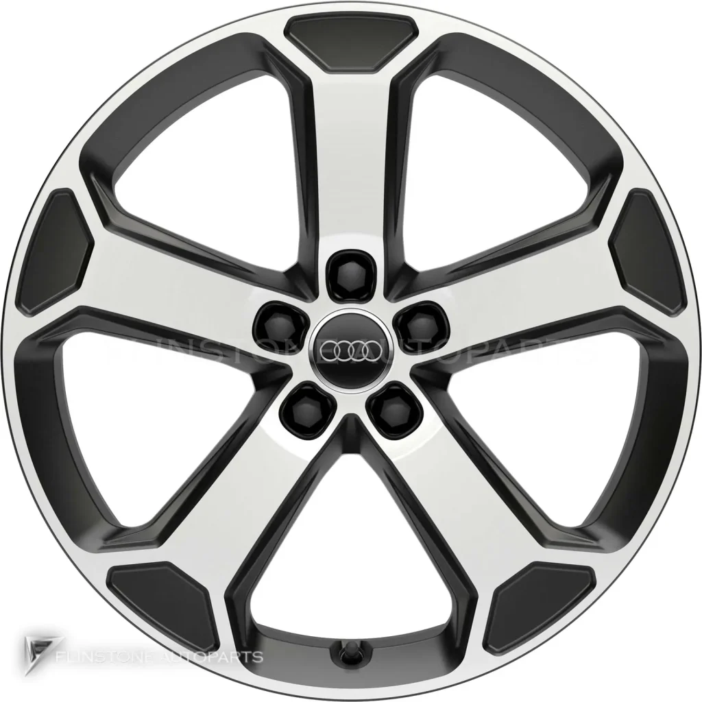 ล้อแท้นำเข้า Audi 5 Arm Latus ขอบ 19 นิ้ว รุ่น Q2 81A สี Matt Black