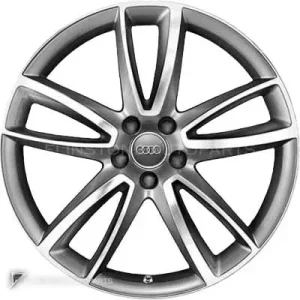 正品轮毂 Audi 5 Arm Parabola 边框 20 英寸车型 A5 8T 颜色 Anthracite
