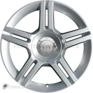 正品轮毂 Audi 5 Arm Parallel 边框 17 英寸车型 A4 8E 颜色 Diamond Silver