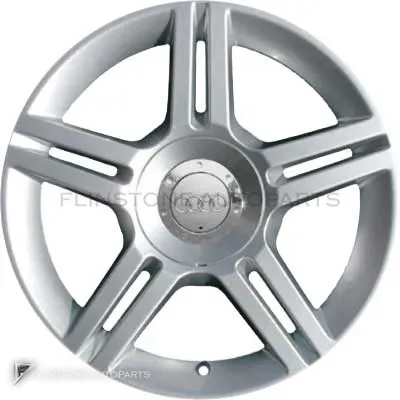 ล้อแท้นำเข้า Audi 5 Arm Parallel ขอบ 17 นิ้ว รุ่น A4 8E สี Diamond Silver