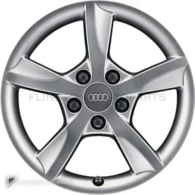 ล้อแท้ Audi 5 Arm Rotor ขอบ 16 นิ้ว รุ่น A3 8V สี Diamond Silver