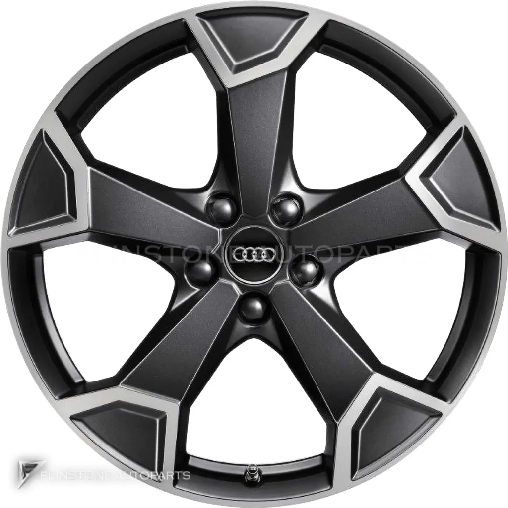 ล้อแท้ Audi 5 Arm Secare ขอบ 19 นิ้ว รุ่น Q3 83A สี Matt Black