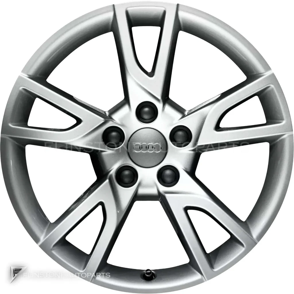 ล้อแท้ Audi 5 Arm Semi Y Design ขอบ 17 นิ้ว สี Silver