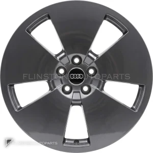 正品轮毂 Audi 5 Arm Turbine 边框 19 英寸车型 Q8 4KE 颜色 Graphite Grey